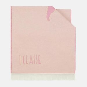 Sciarpa Lurex Geo Pieno 40 x 190 Rosa Confetto
